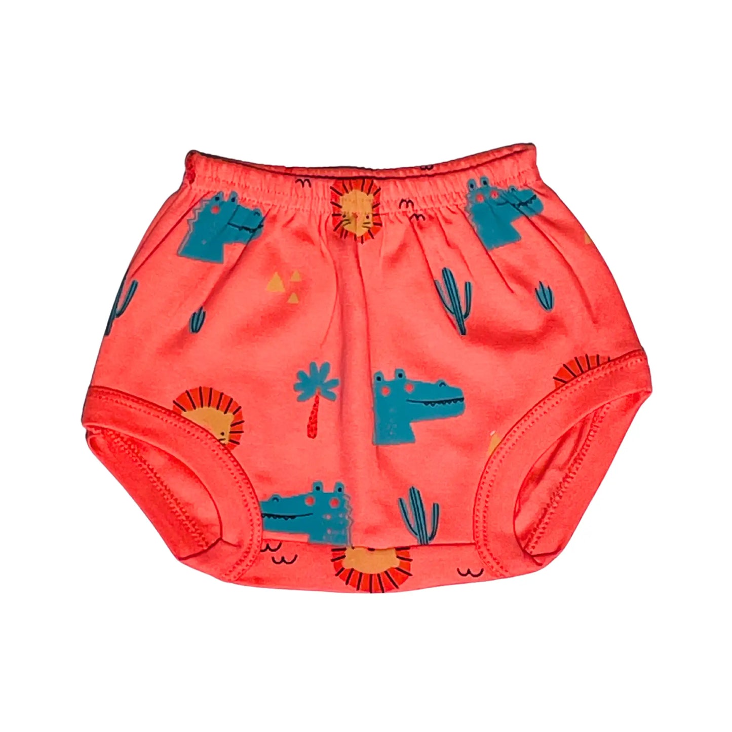 Kids Briefs - Lion's & Croc's Print (Pack of 1)