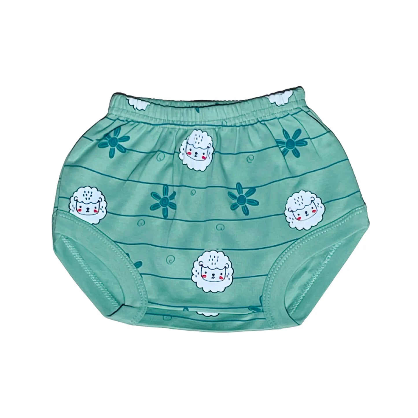 Kids Briefs - Sheepy Green & Flying Pilot Prints (Pack of 2)