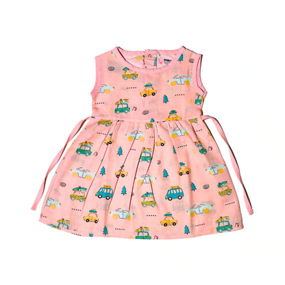 Summer Ride - Muslin Knot Frock - (Pack of 1)