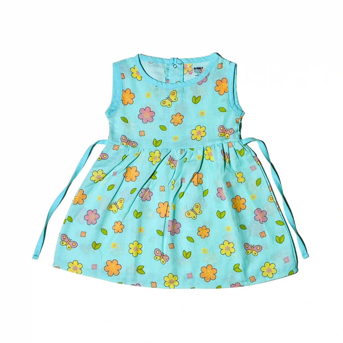 Petals and Wings - Muslin Knot Frock - (Pack of 1)