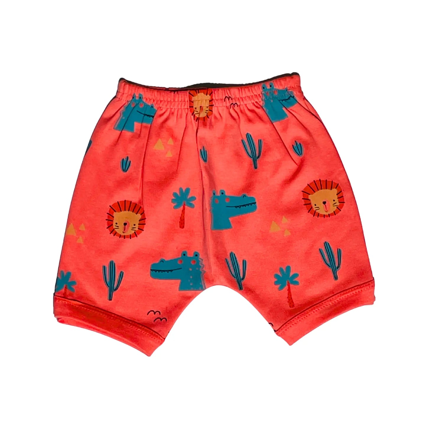 Kids Boxer - Lion's & Croc's Print (Pack of 1)