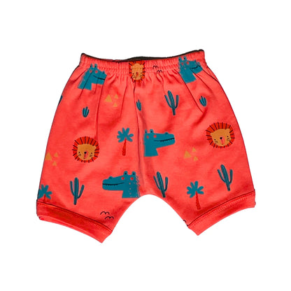 Kids Boxer - Lion's and Croc’s & Fruit Blast Prints (Pack of 2)