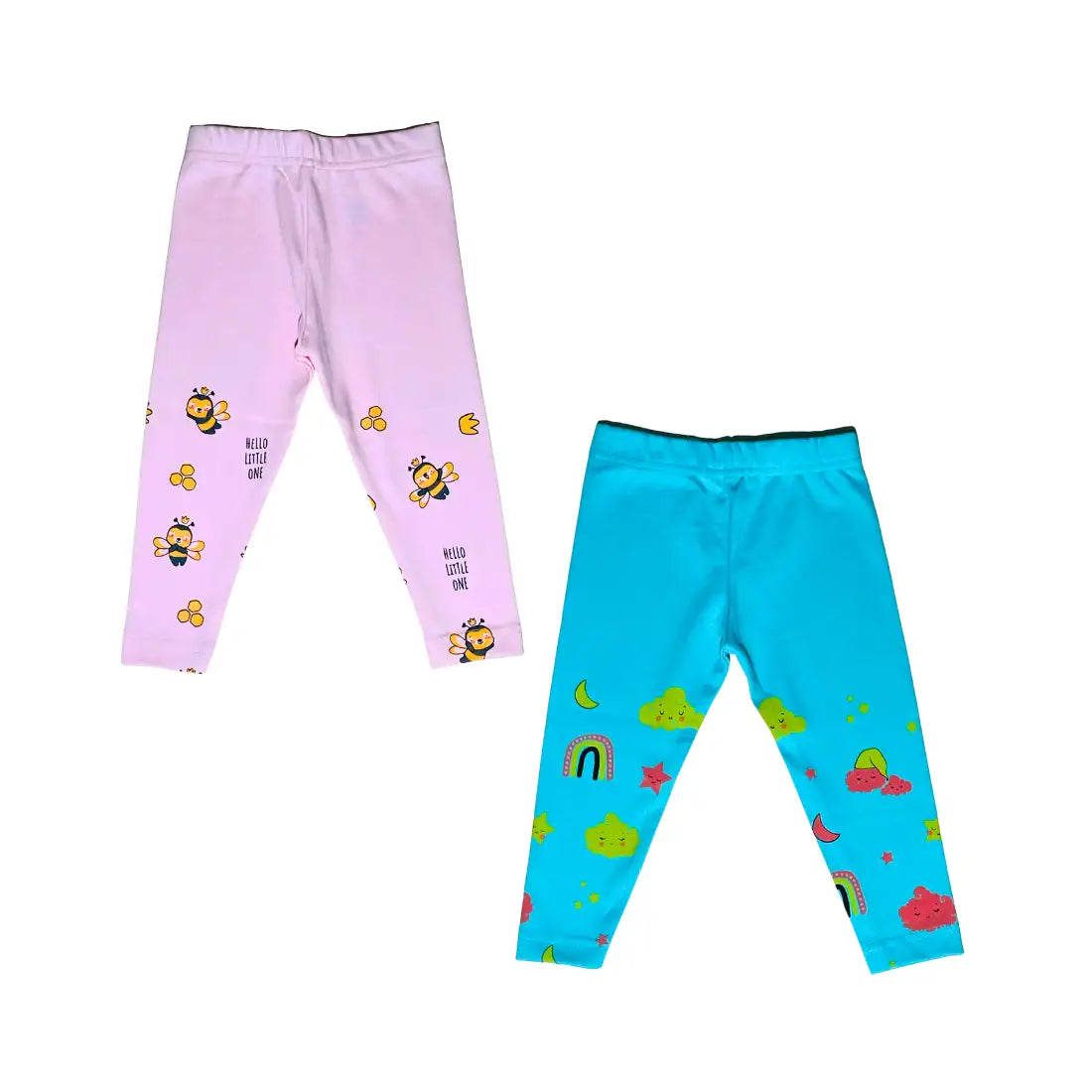 Leggings - Wonder Bee’s & Fairy Night Prints (Pack of 2)