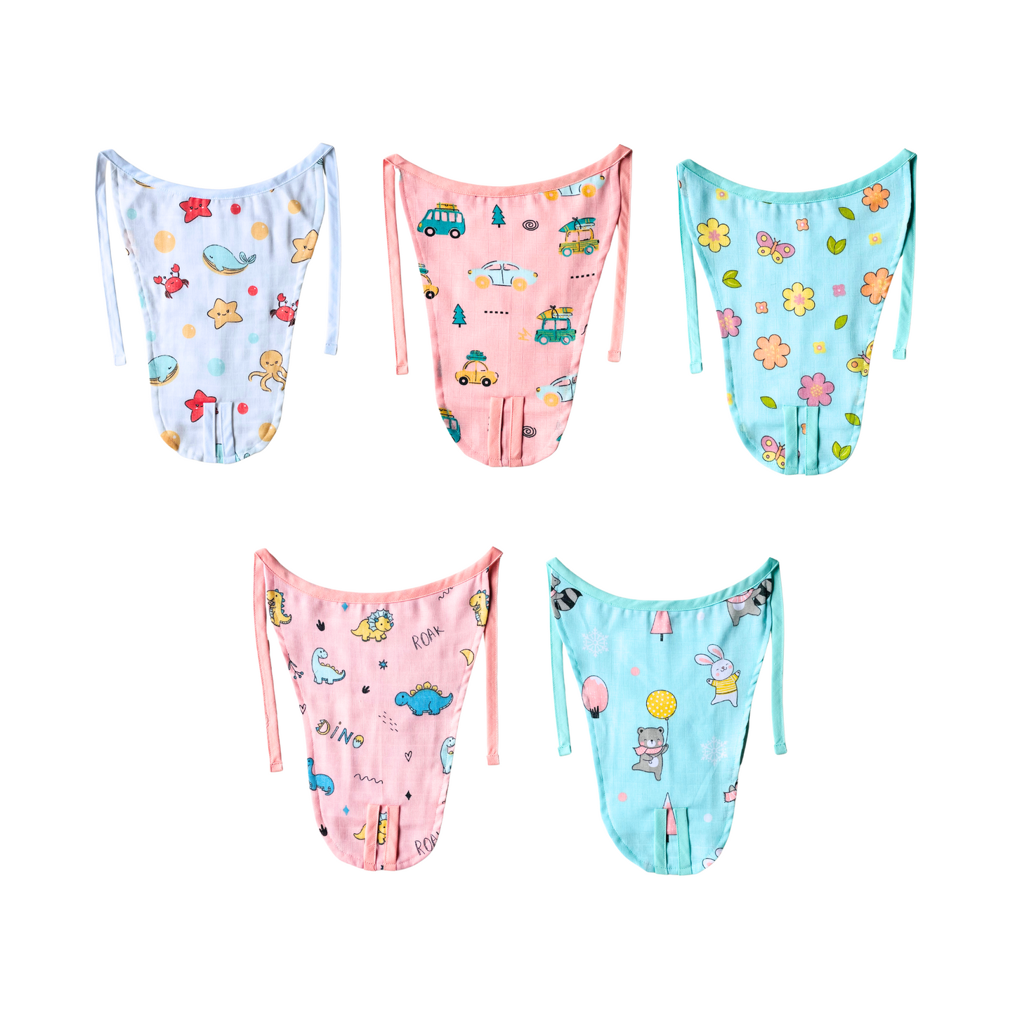 Muslin Nappy - (Pack of 5)