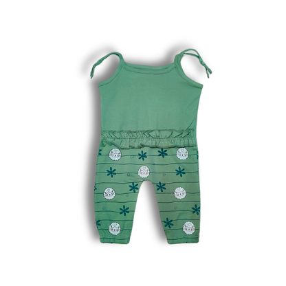 Romper - Sheepy Green Print (Pack of 1)