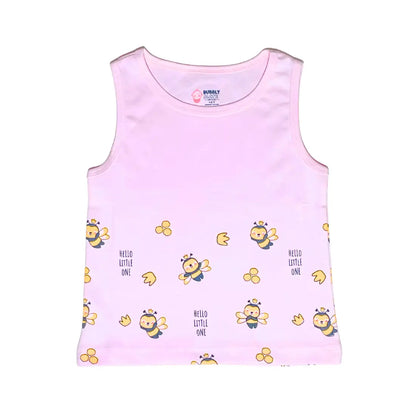 Unisex Vest - Wonder Bee’s & Fairy Night Prints (Pack of 2)