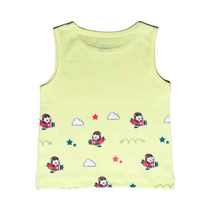 Unisex Vest - Flying Pilot Print (Pack of 1)