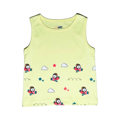 Unisex Vest - Flying Pilot Print (Pack of 1)