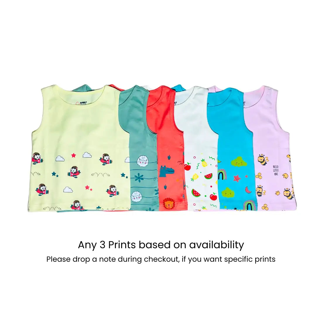 Unisex Vest - Pack of 3