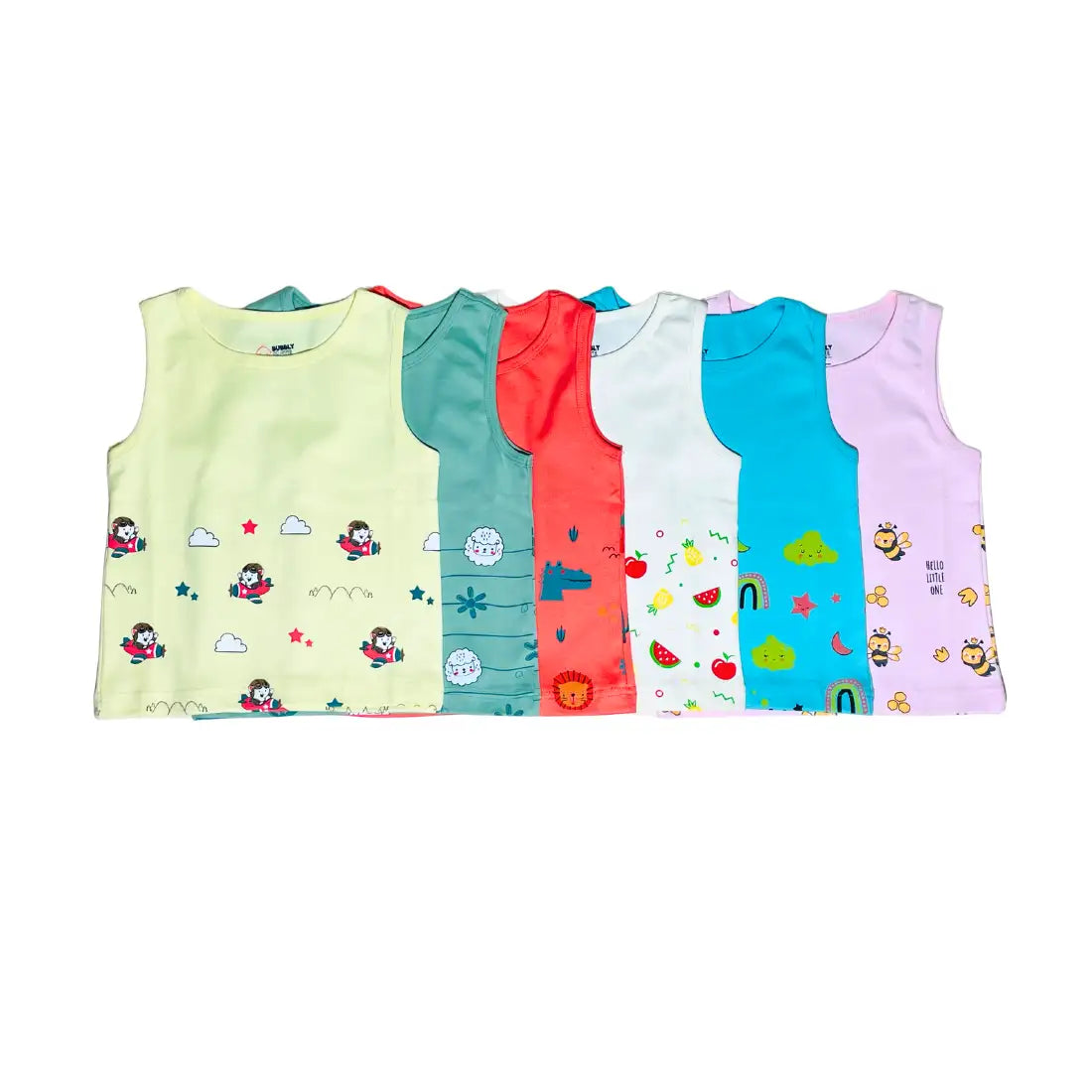 Unisex Vest - Pack of 6