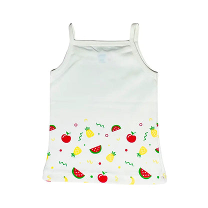 Girls Vest - Fruit Blast Print (Pack of 1)