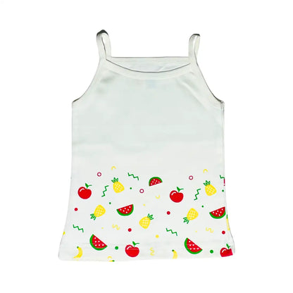 Girls Vest - Fruit Blast Print (Pack of 1)