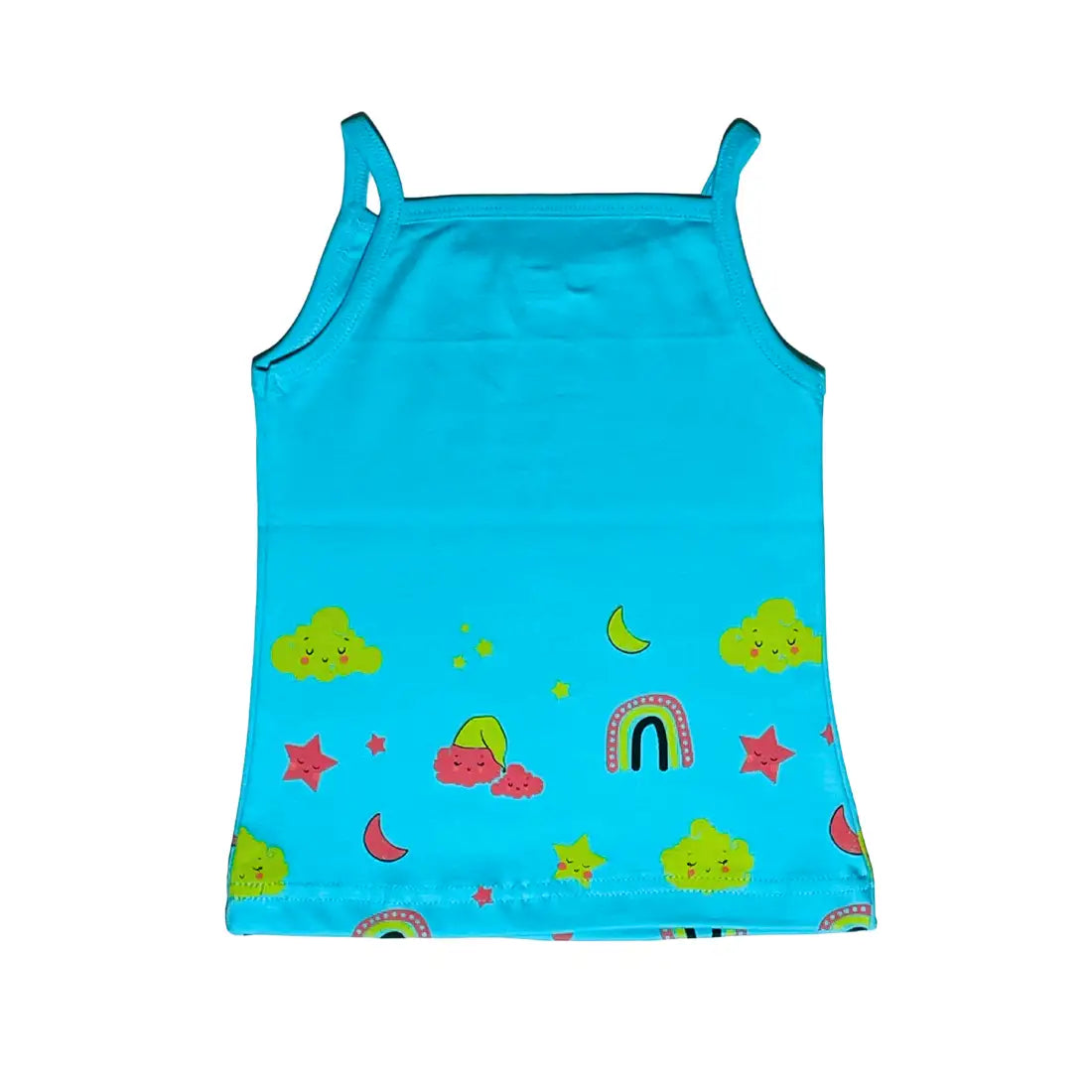 Girls Vest - Fairy Night Print (Pack of 1)