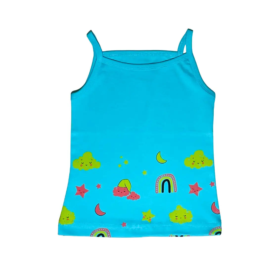 Girls Vest - Fairy Night Print (Pack of 1)